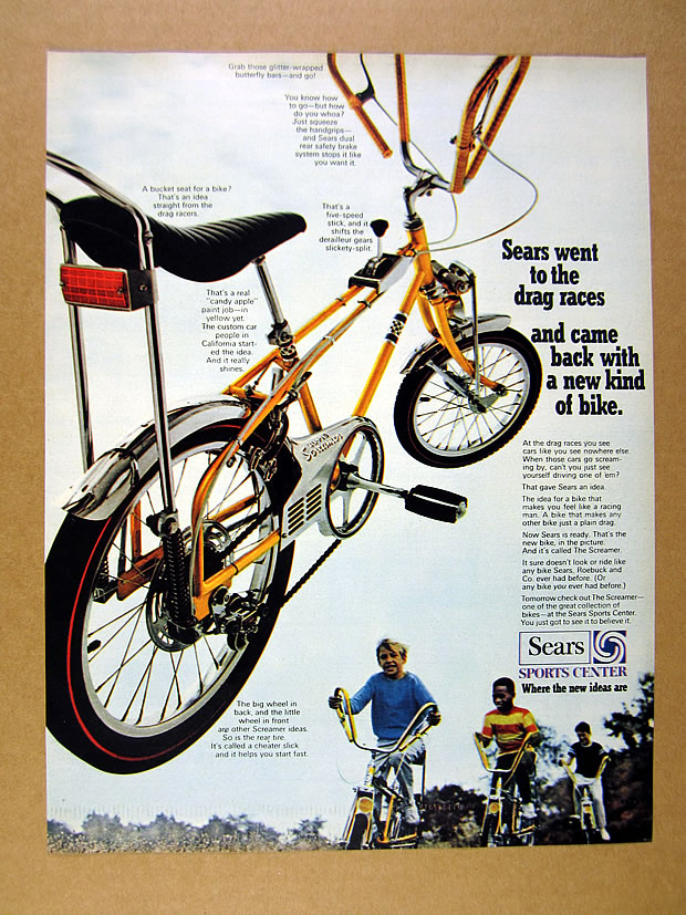 vintage sears bicycle models