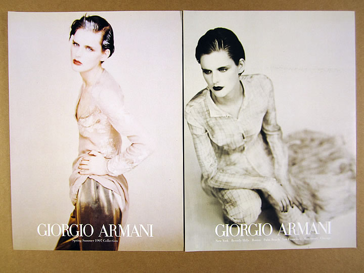 Giorgio Armani コレクション写真集カタログ 高品質】 GIORGIO ARMANI CATALOG BOOK LOOK COLLECTION SUMMER