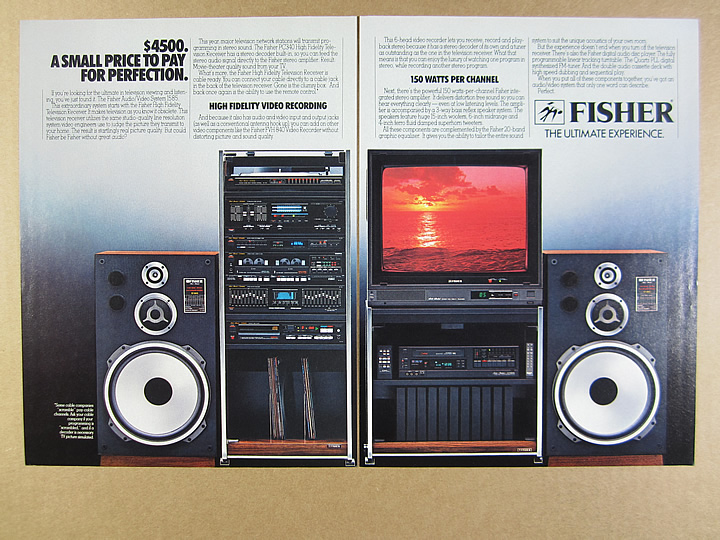 fisher sound system